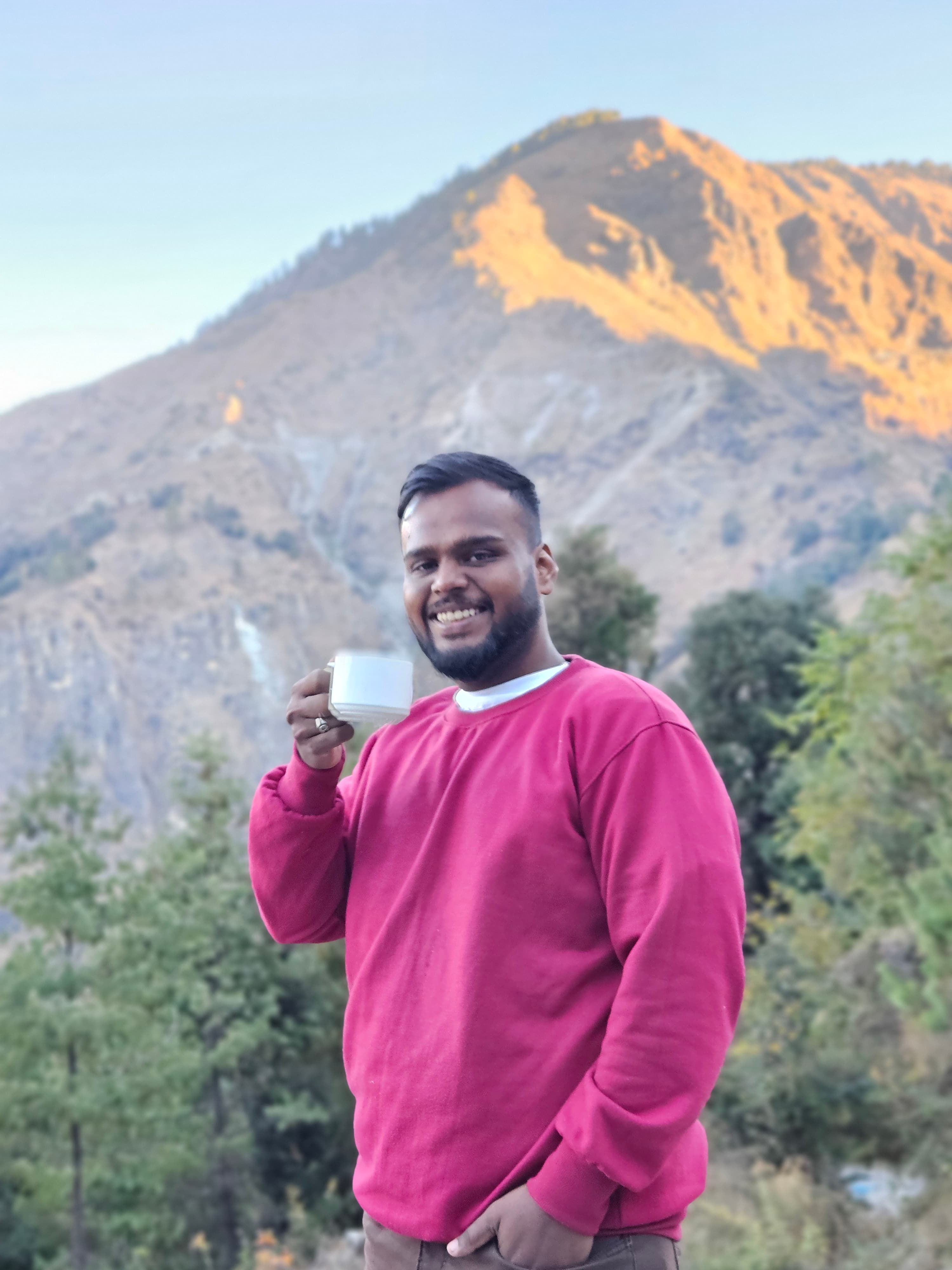 Ajay portrait smiling